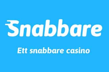 Snabbare Casino Logo blue